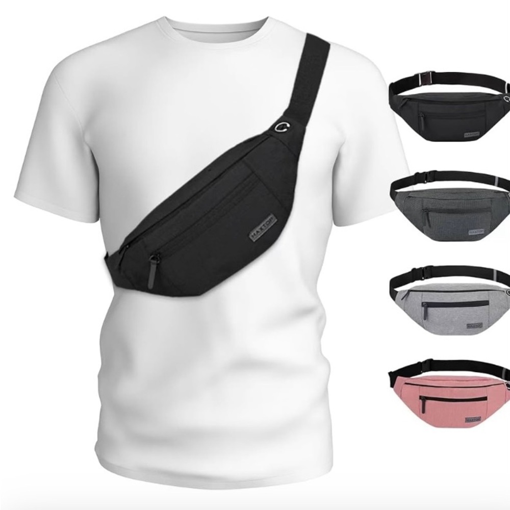 Maxtop beltbag unisex black NWT